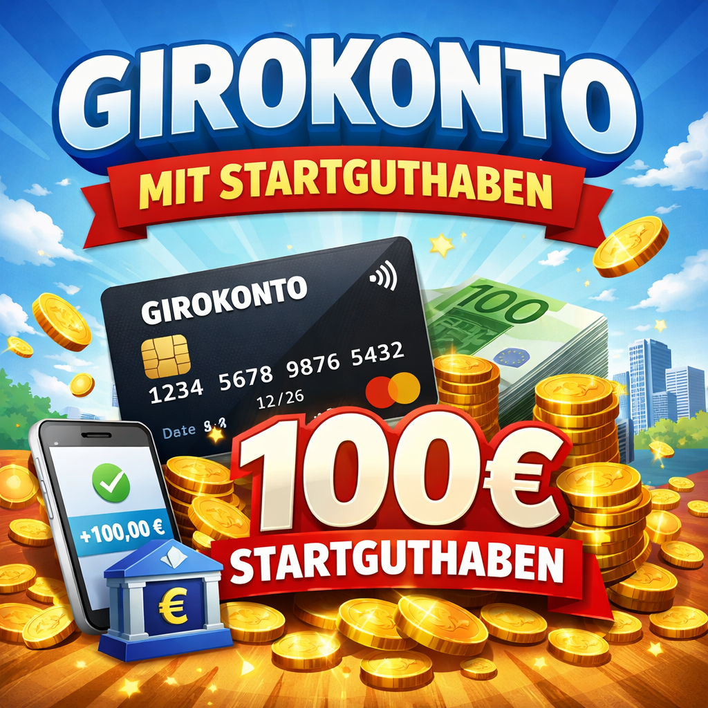 Girokonto mit Startguthaben - aktuelle Angebote