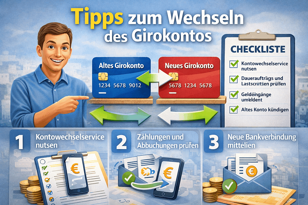 Tipp zum Girokontowechsel